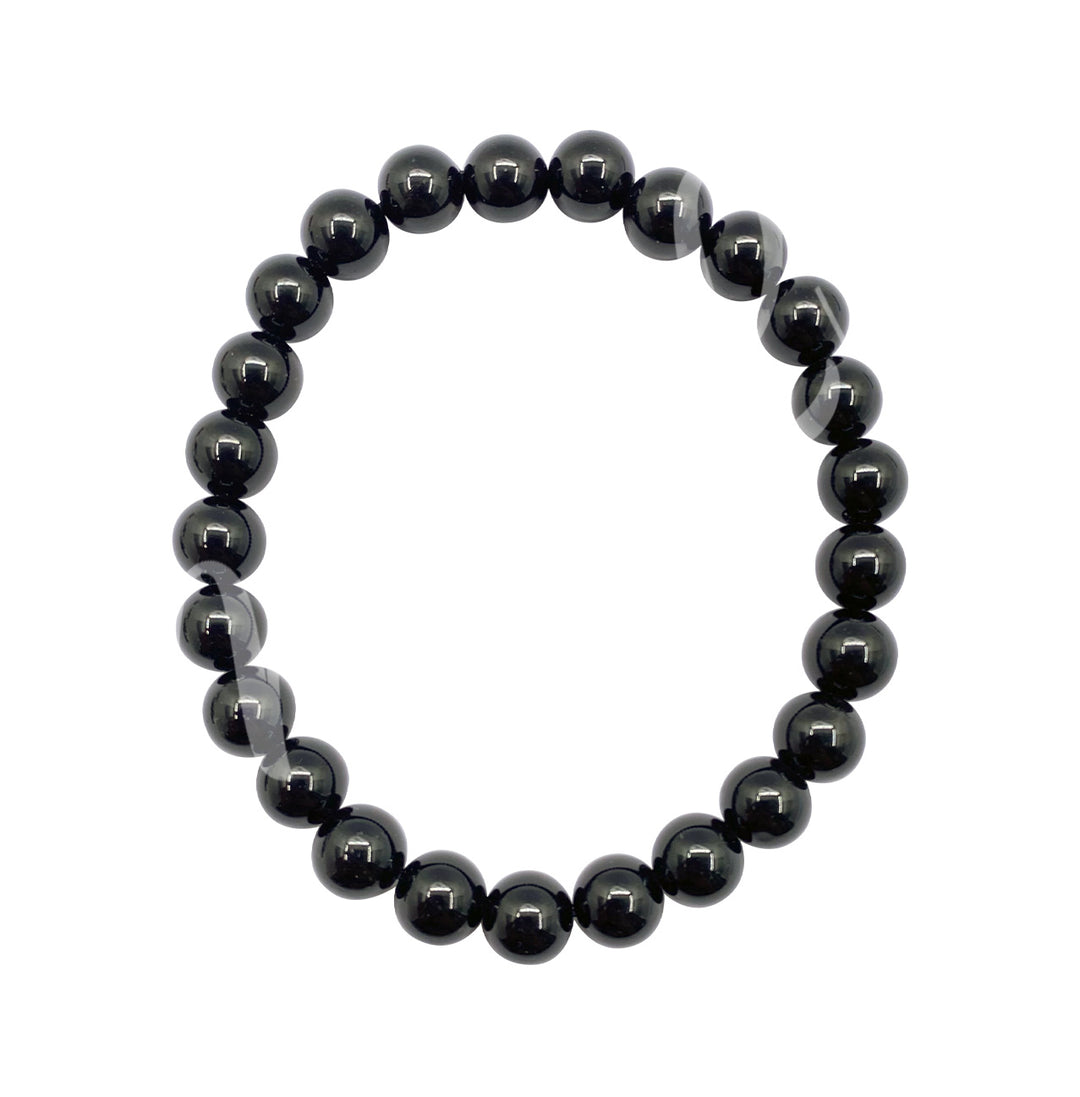 Bracelet Black Obsidian (8mm) 8-8.5"