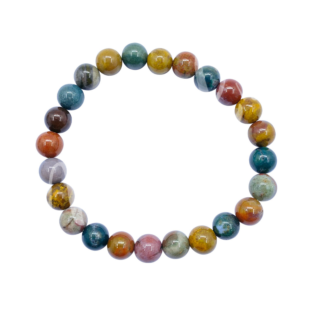 Bracelet Ocean Jasper (8mm) 8-8.5"