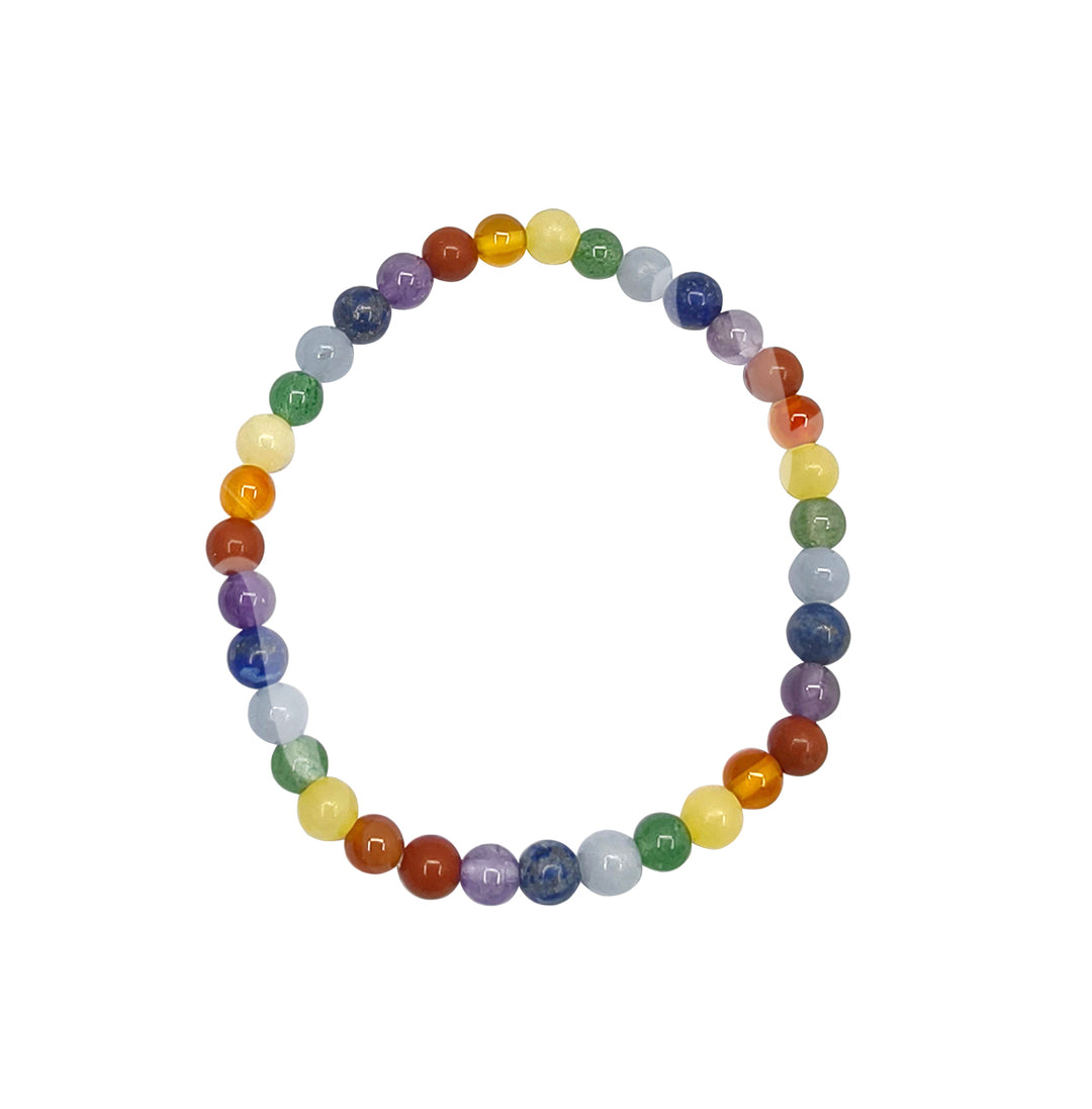 Pulsera de Chakra para Niños (4 mm) 6-6,3"