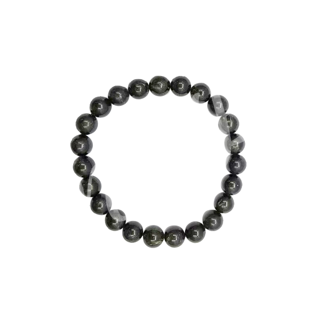 Pulsera de Nuummite (8mm) 7.15-7.25"