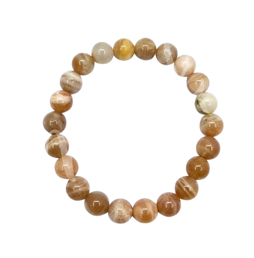 Bracelet Sunstone (8mm) 7.15-7.25"