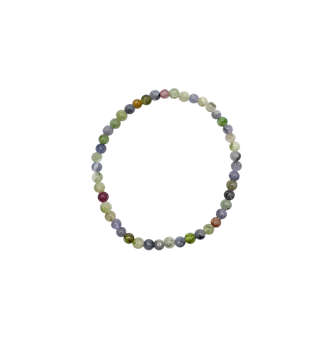 Bracelet Tanzanite (4-4.5 mm) 7.15-7.25"