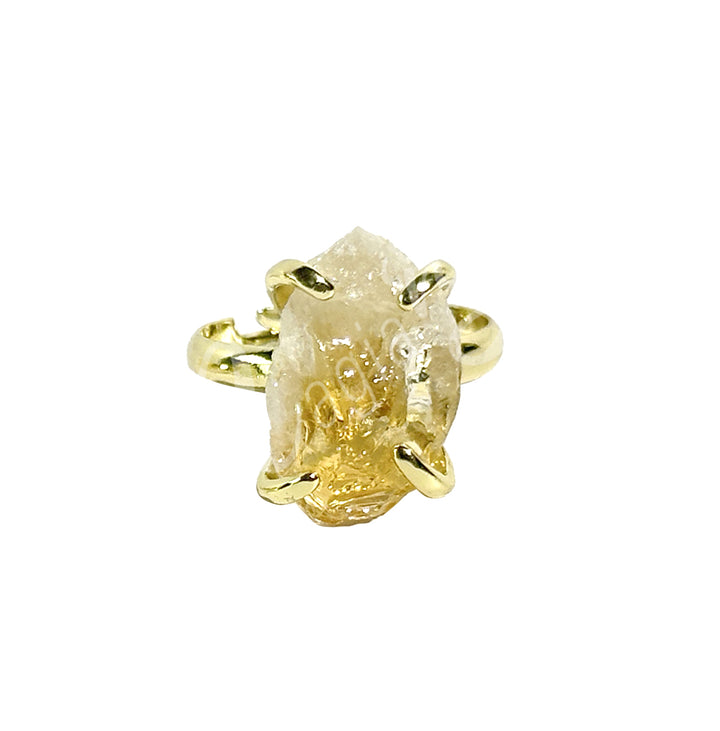 Ring Adjustable Citrine