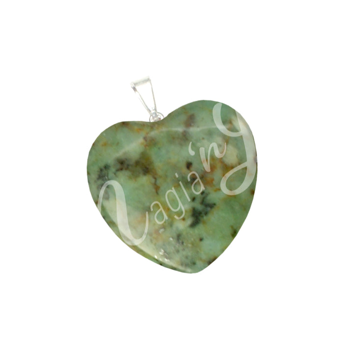 Colgante Corazón de Piedras 0,75"