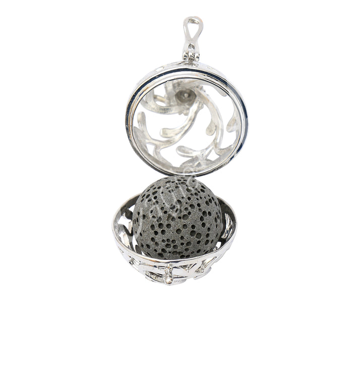 Harmony Ball Leaves Pendant Set