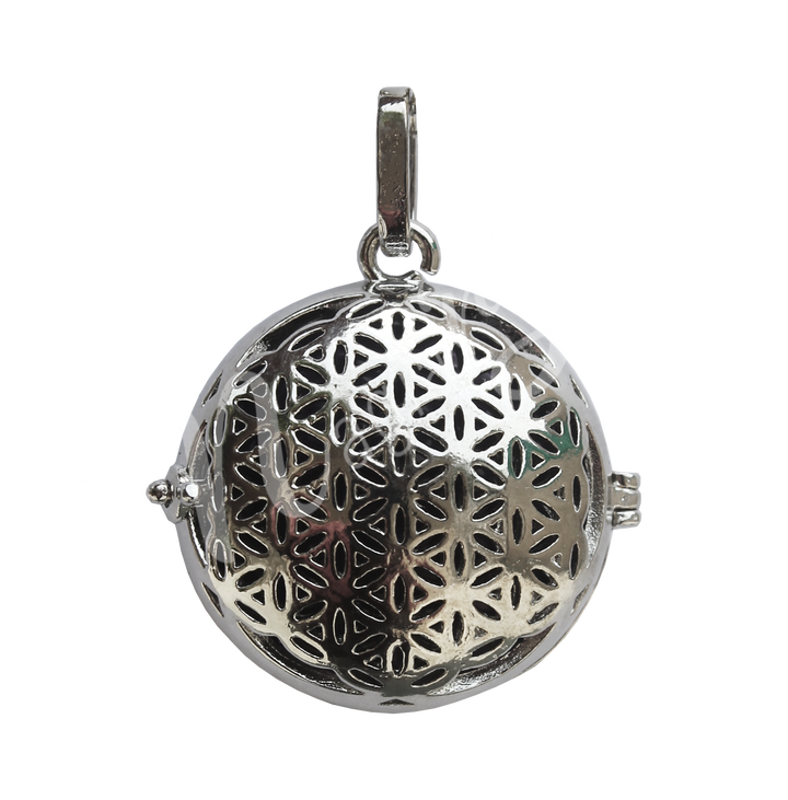 Harmony Ball Flower of Life Pendant Set