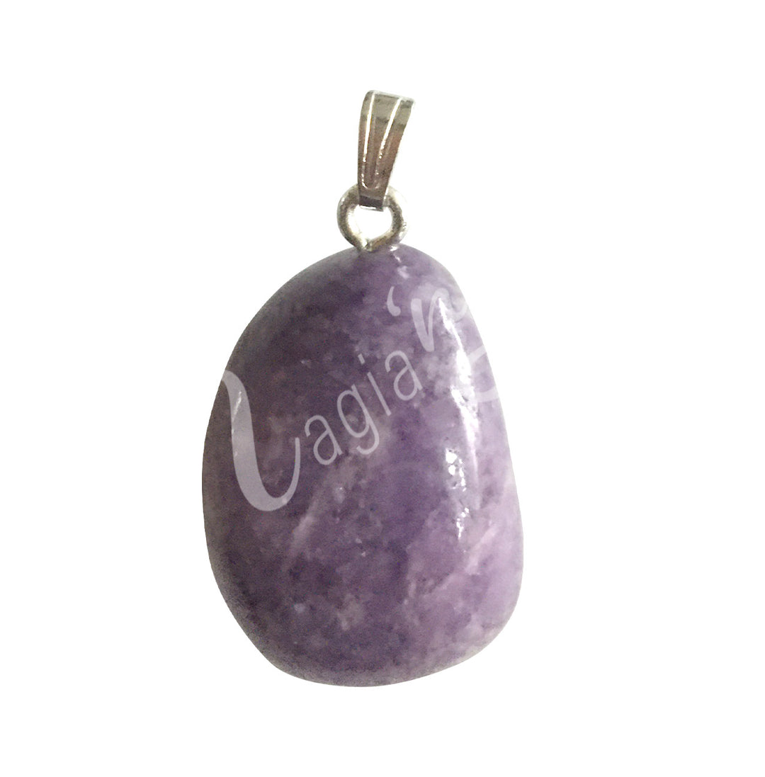 Pendant Tumbled Stone Lepidolite 0.75-1″