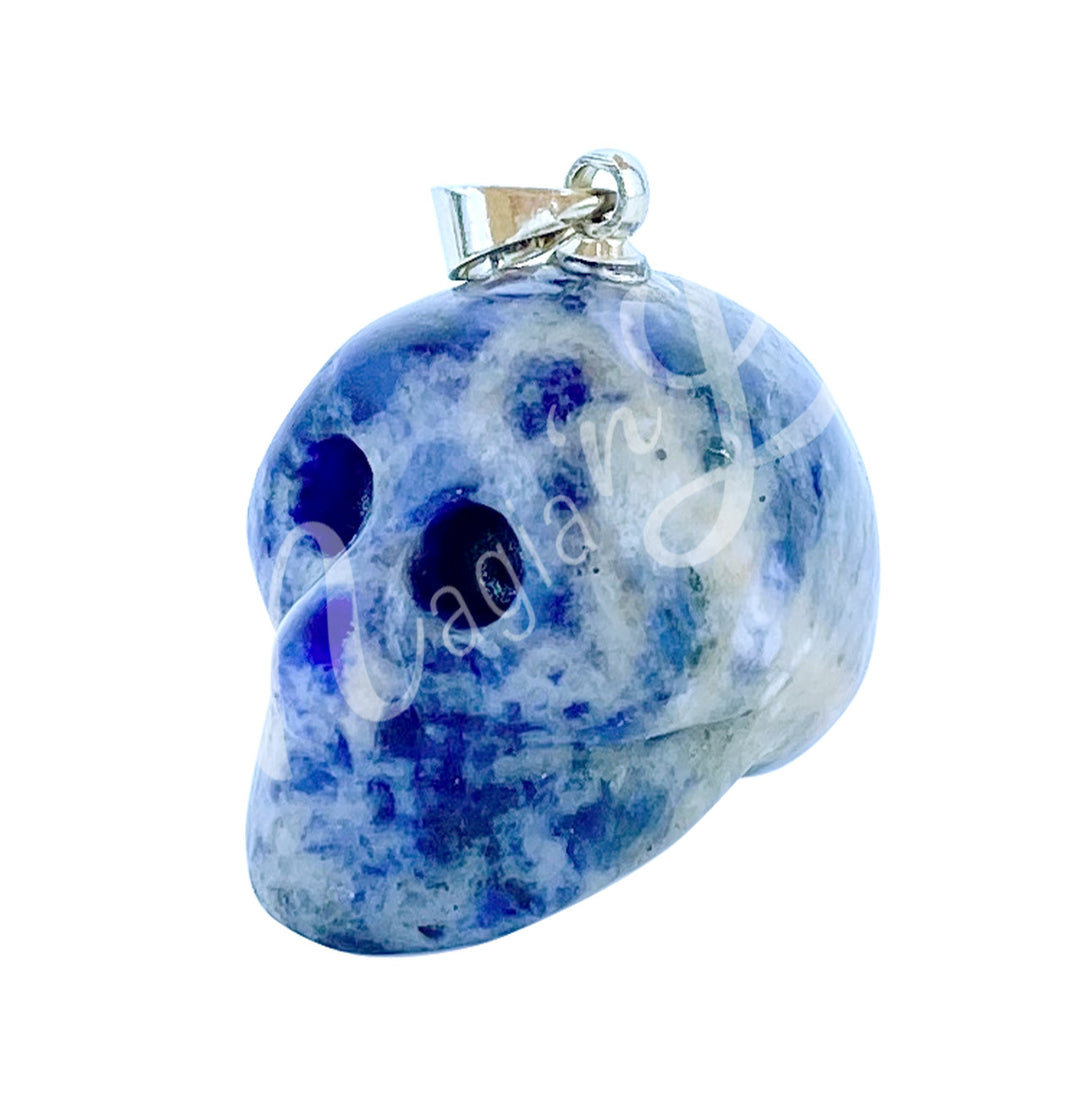 Pendant Skull Sodalite 0.75″