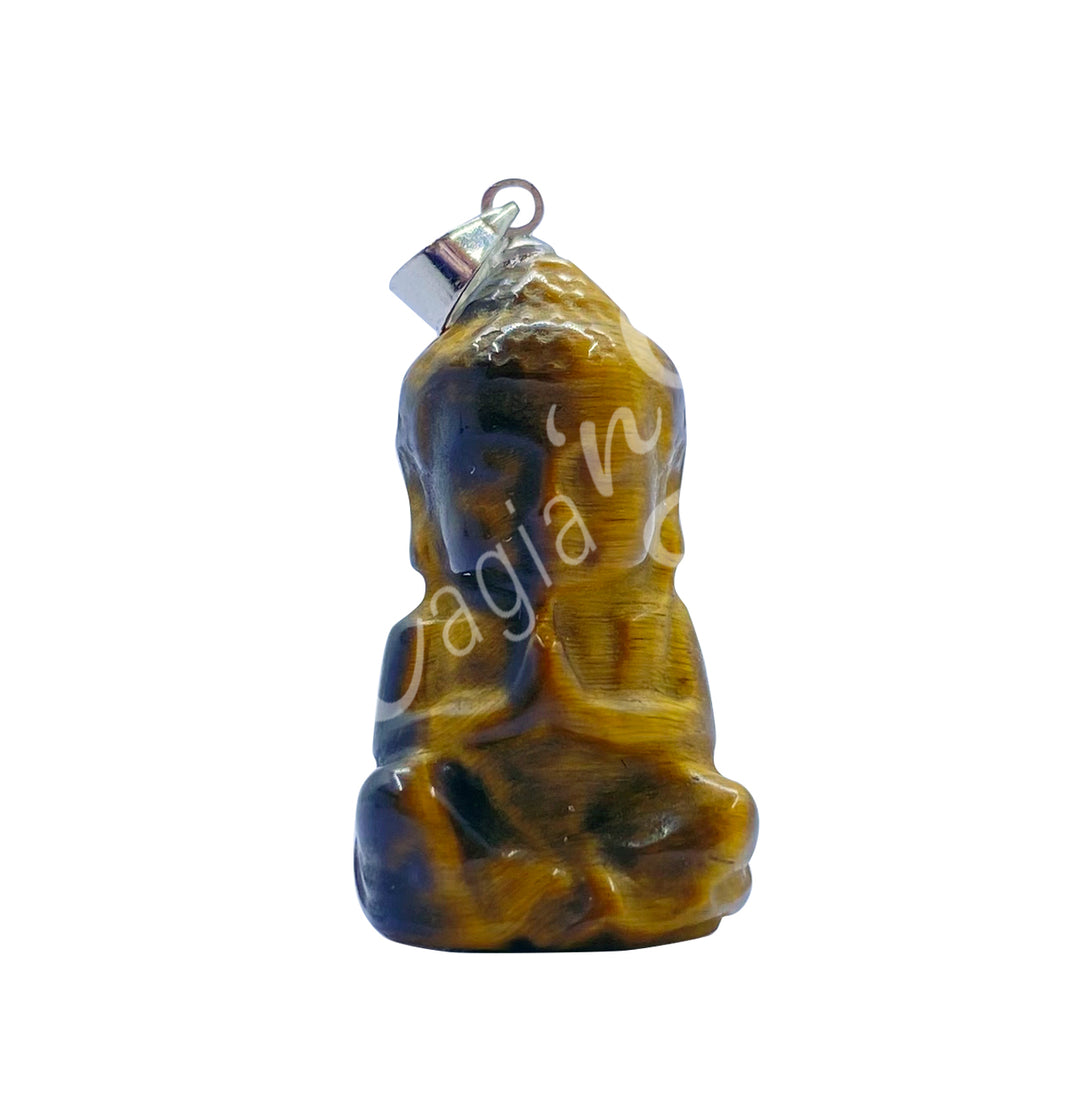 Pendant Buddha Tiger Eye 1"