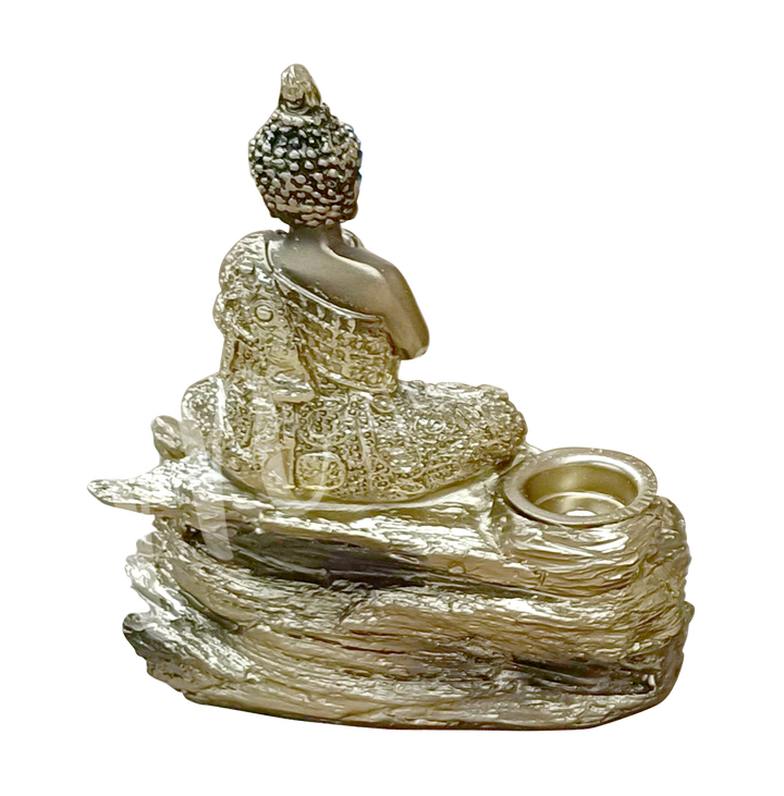 Backflow Gold Cone Burner Buddha