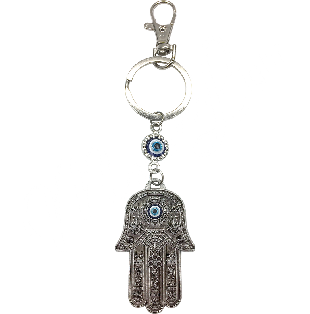 Keychain Evil Eye & Hand of Fatima