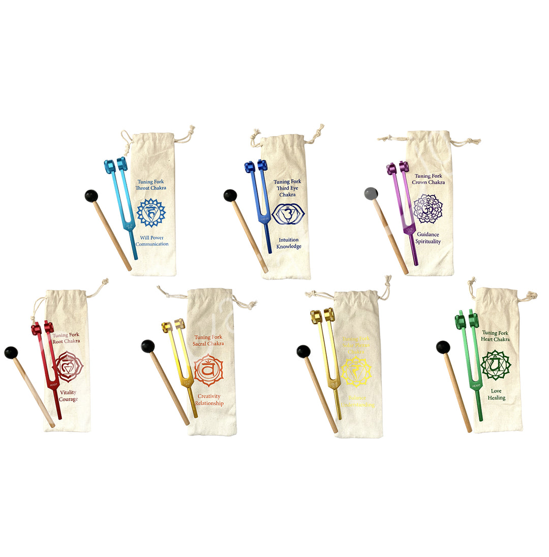 Tuning Fork Set of 7 Chakras
