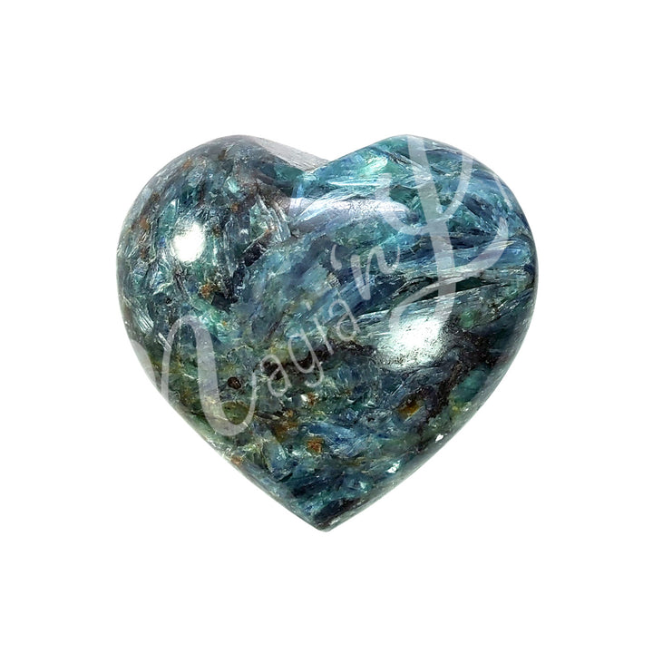 Heart-shaped Blue & Green Kyanite.