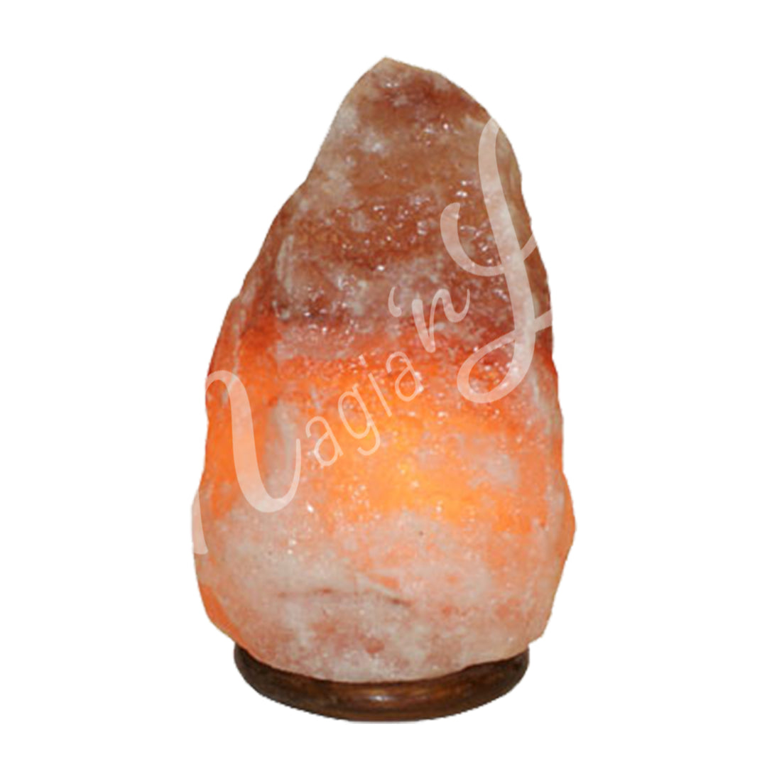 Lamp Rough Salt 6-8"h