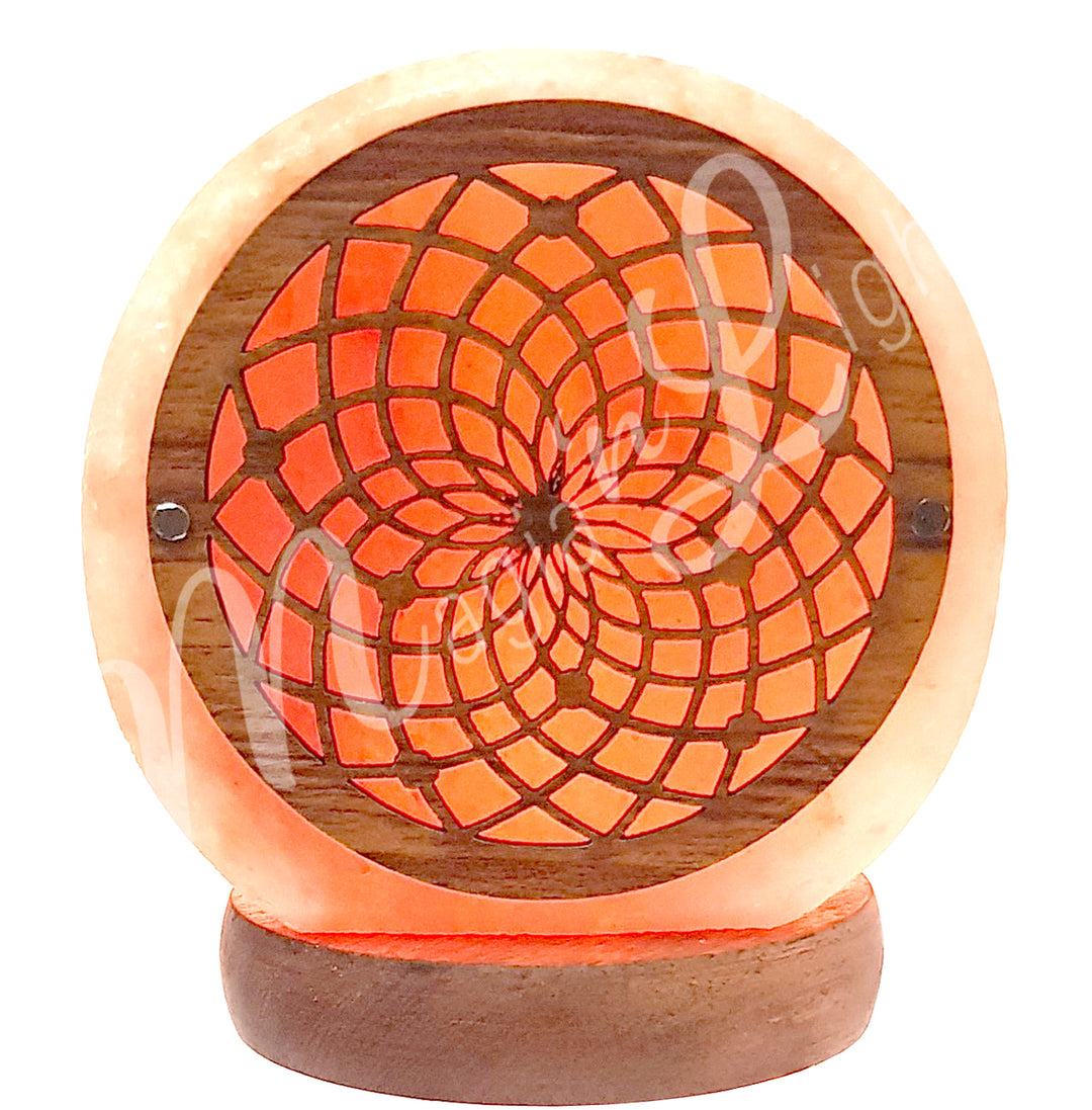 Lamp Salt Dreamcatcher 4"dia.
