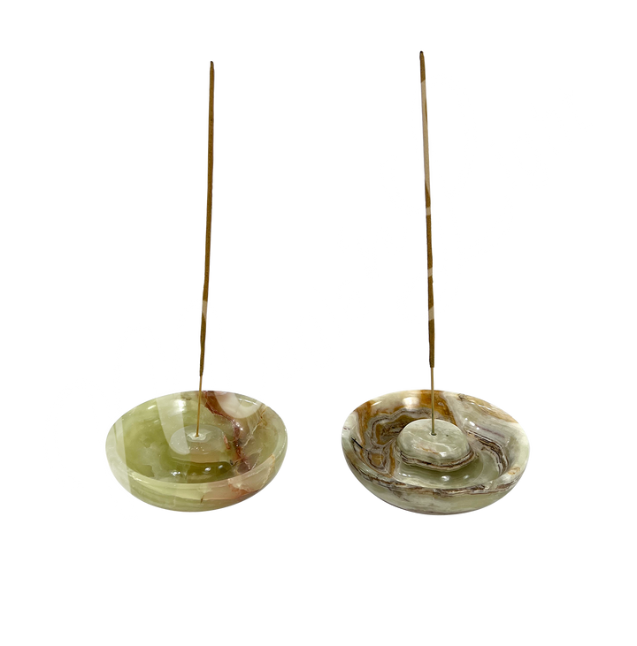 Incense Holder Green Onyx