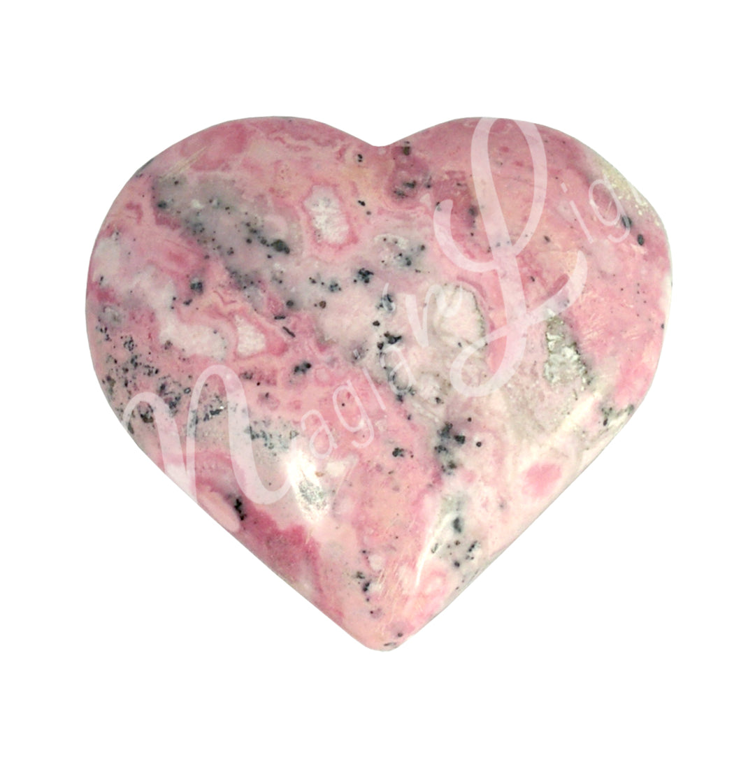 Heart Rhodonite 2″