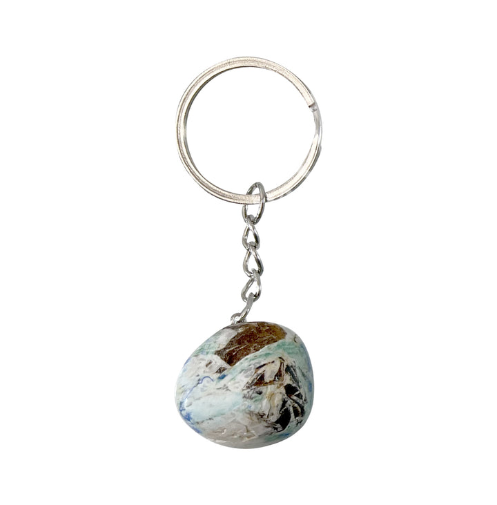 Keychain Azurite Malachite 2.5-3″