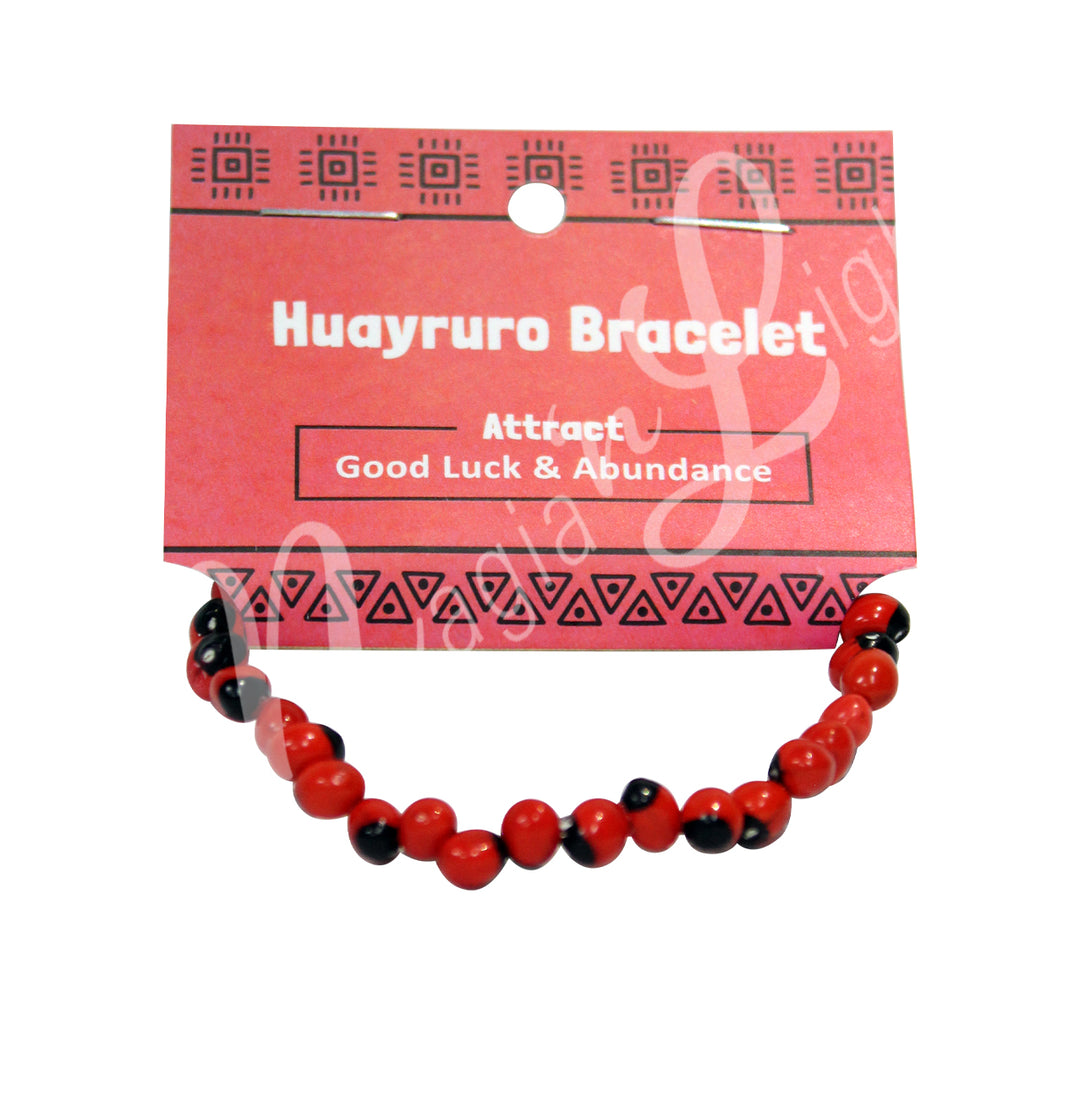 Bracelet Huayruro (4 X 6 mm) 7.15-7.25"