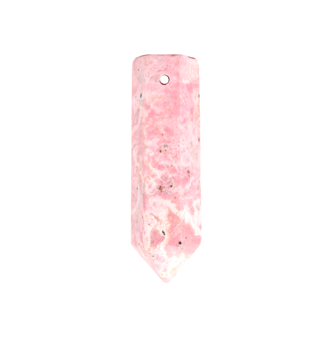 Pendant Pencil Point Rhodonite