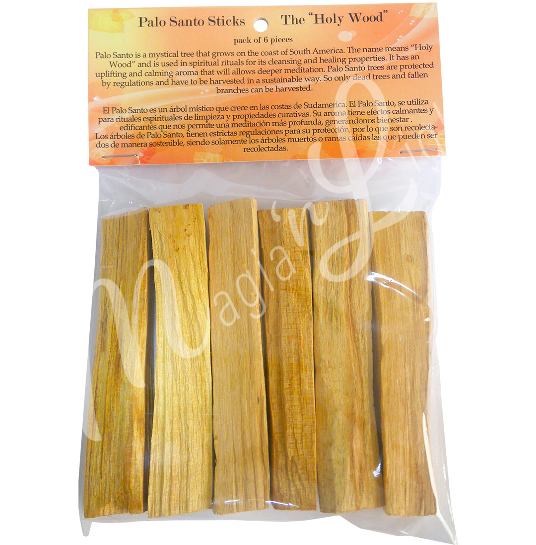 Palo Santo Sticks Plain 4" (Pk of 6)