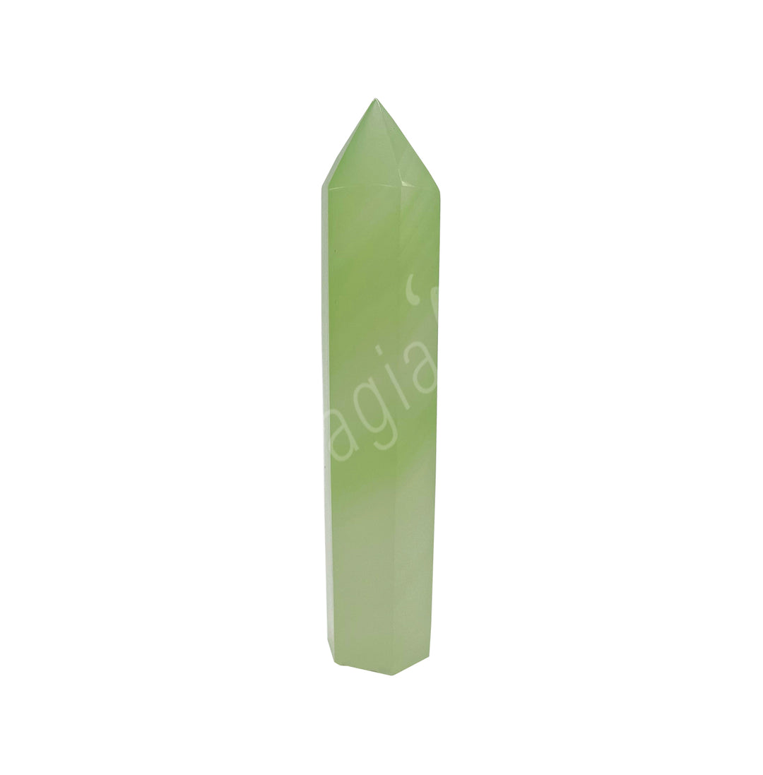 A green standing point.