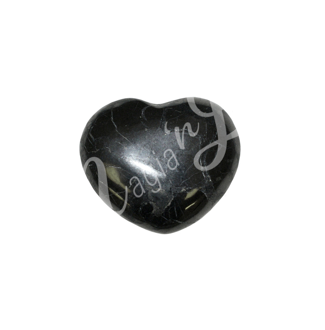 Corazón de Shungita 1-1,25"