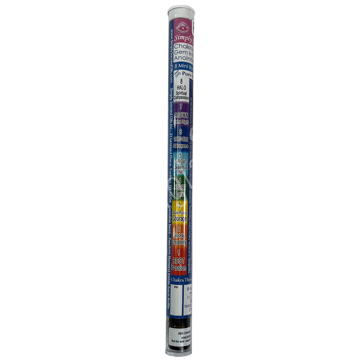 Mini Anointing Oil Chakra (set of 8)