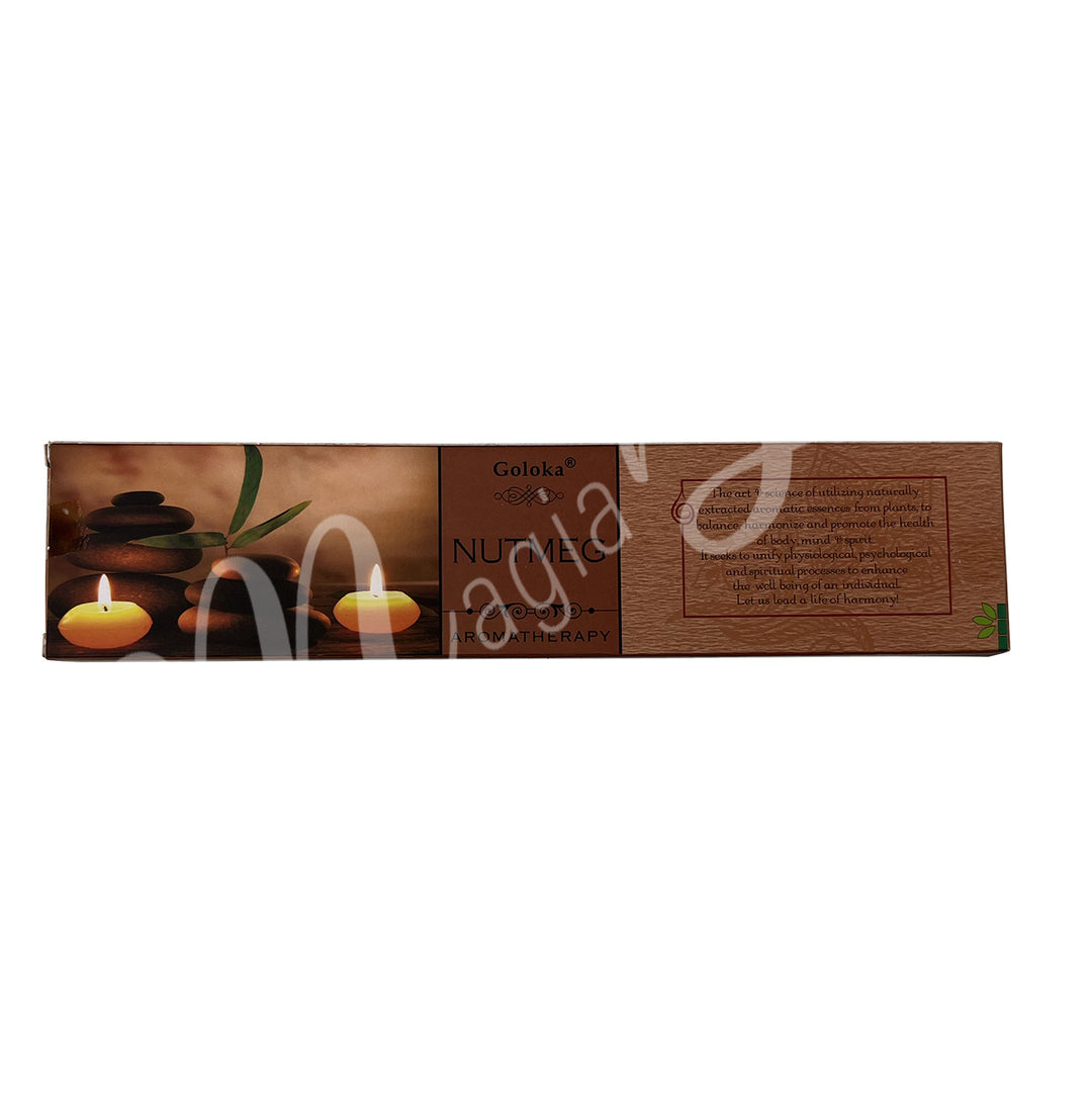 Goloka Nutmeg Aromatherapy Incense Stick