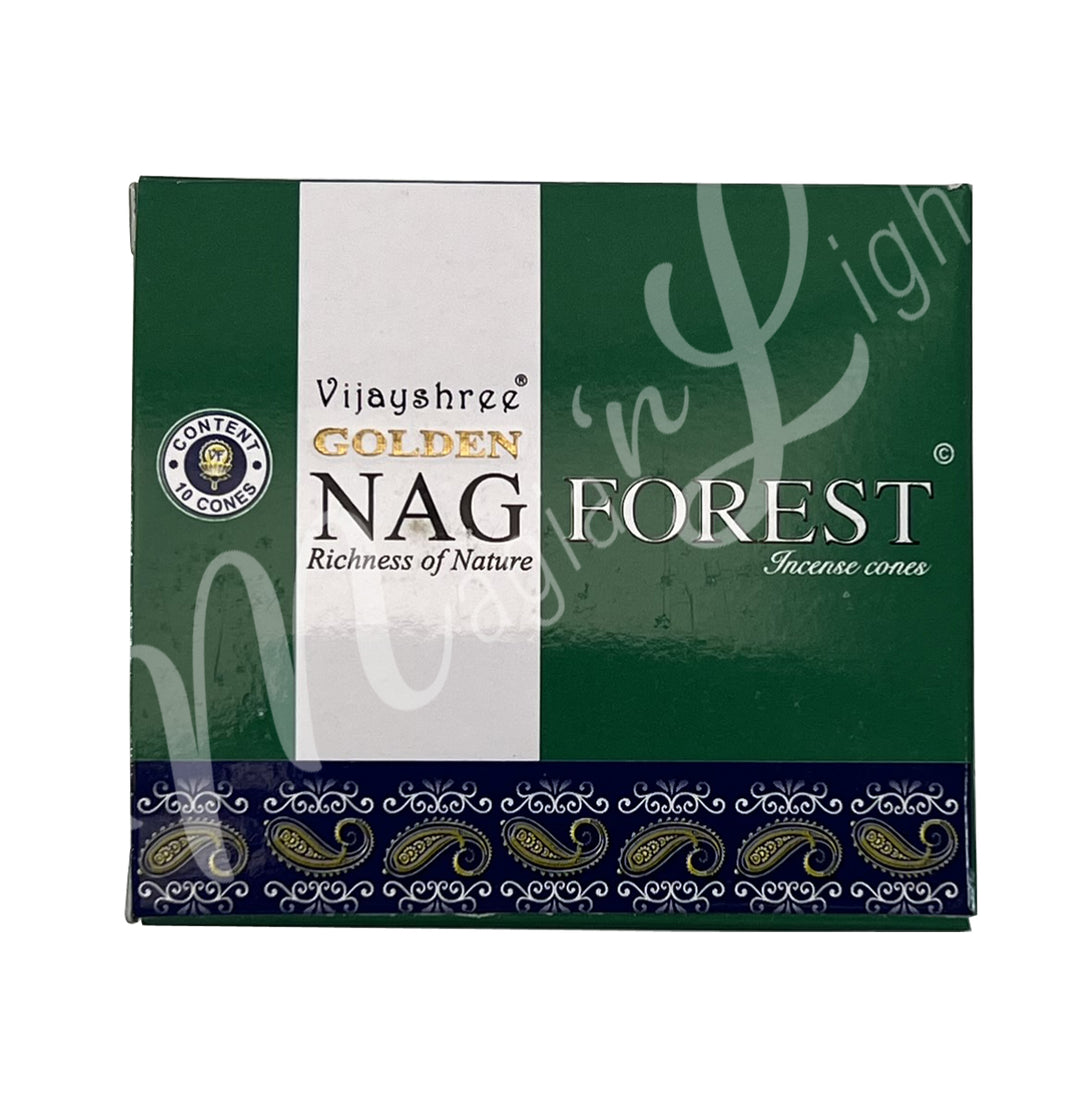 Golden Nag Forest Incense Cone
