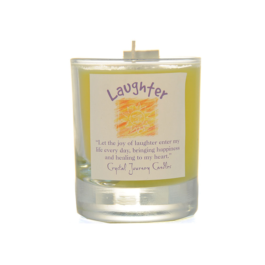 Votive Candle Herbal Magic for Laughter