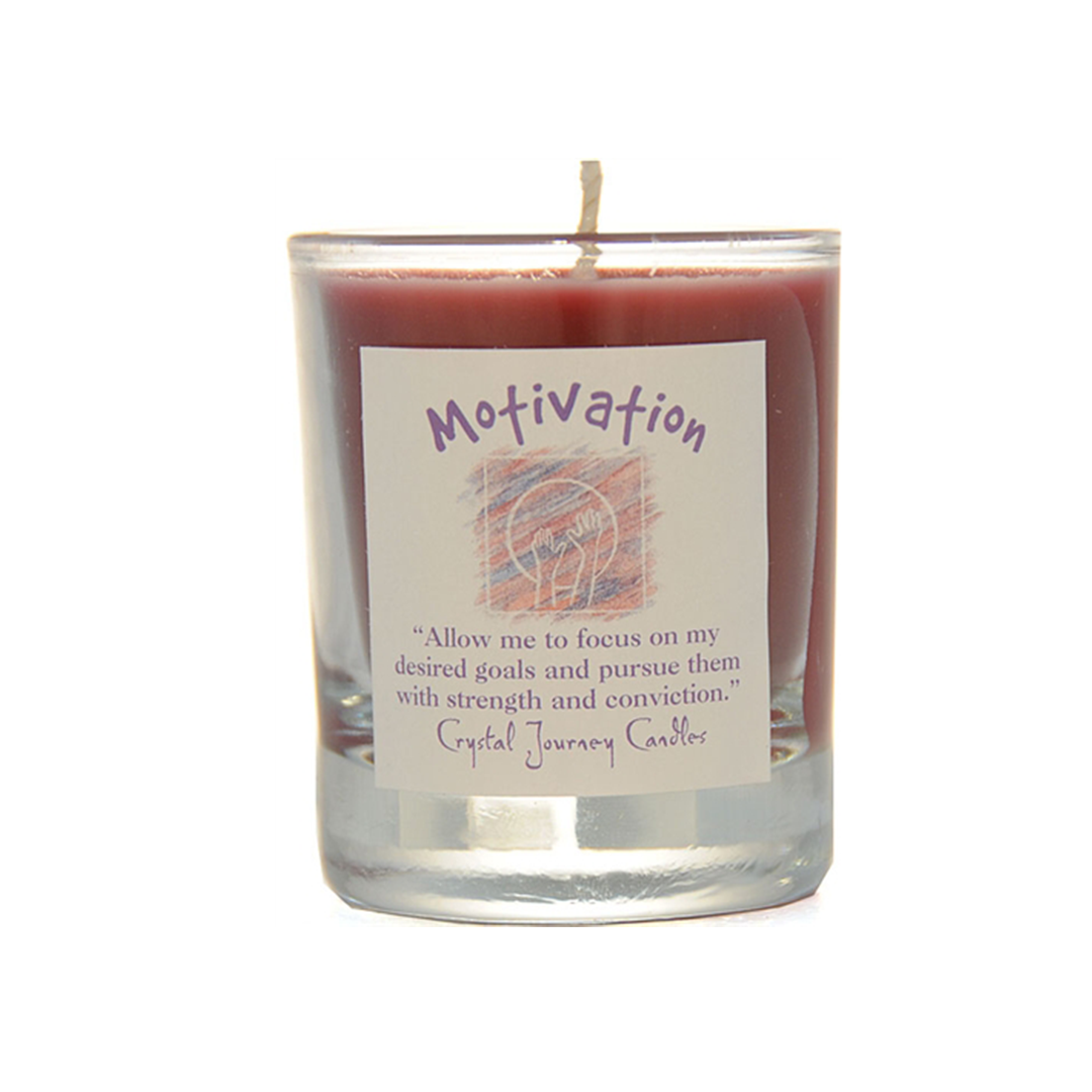 Votive Candle Herbal Magic for Motivation