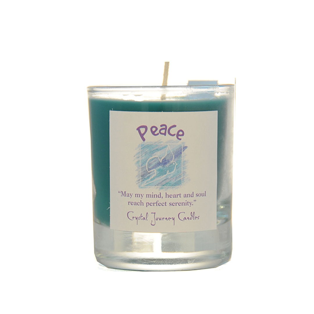 Votive Candle Herbal Magic for Peace