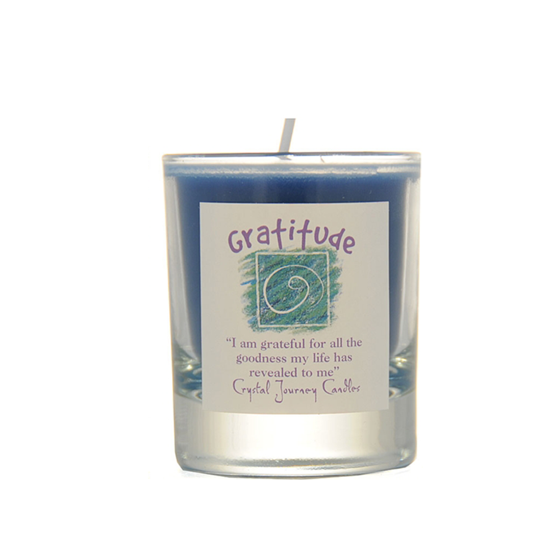 Votive Candle Herbal Magic for Gratitude