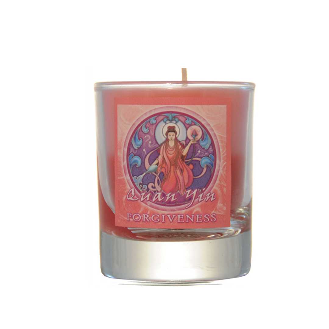 Votive Candle Herbal Magic for Forgiveness