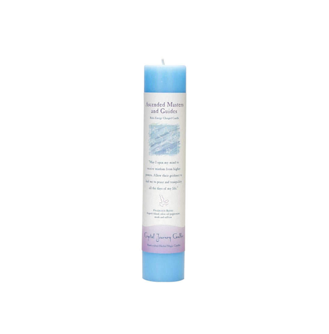 Herbal Pillar Candle Ascended Masters and Guides