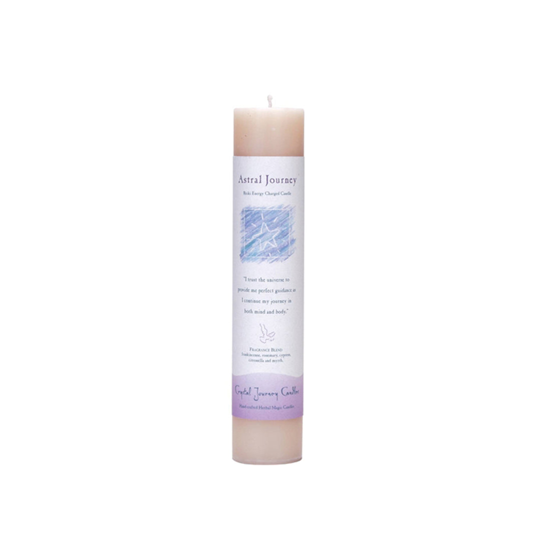 Herbal Pillar Candle for Astral Journey