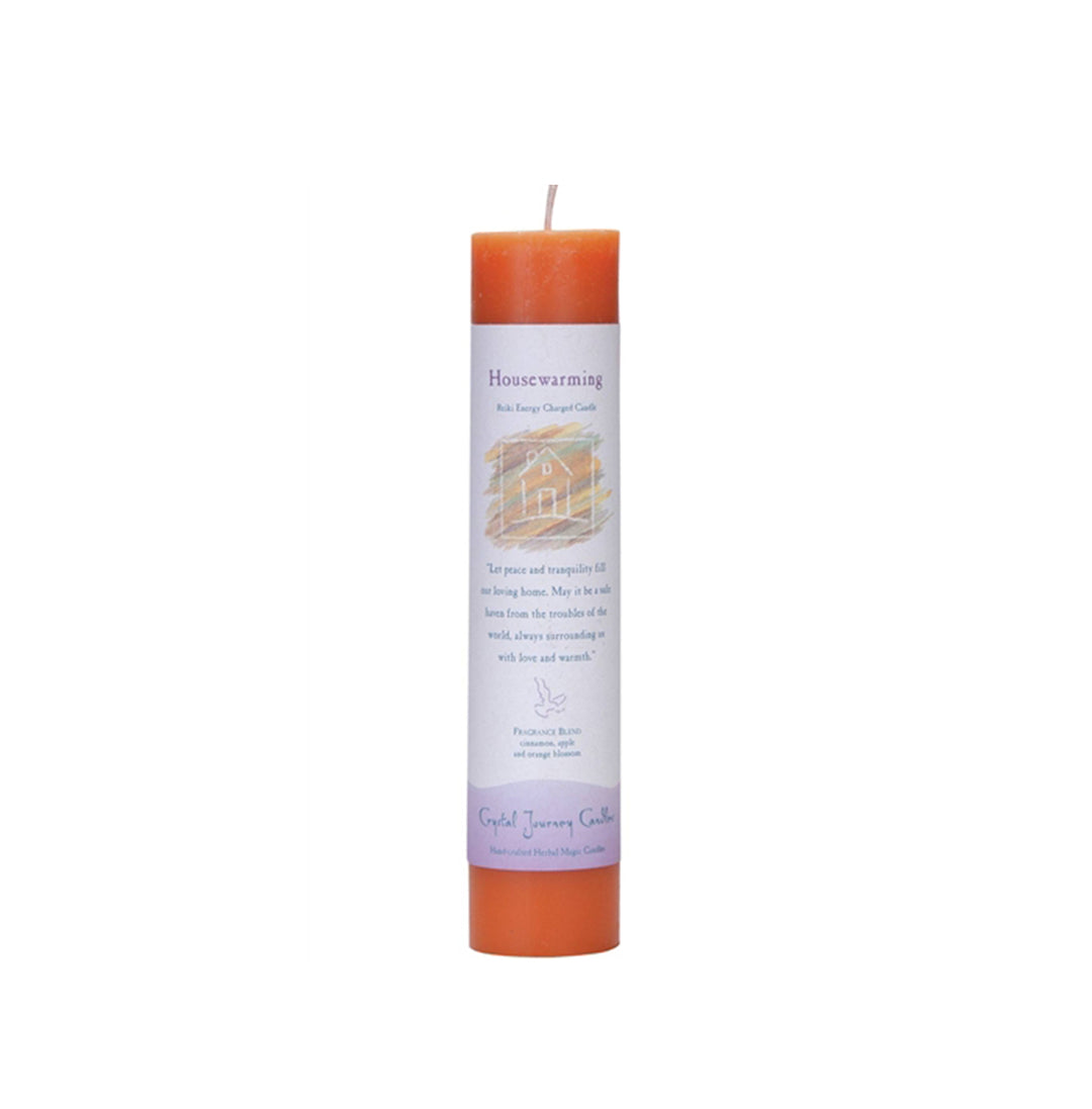 Herbal Pillar Candle for Housewarming