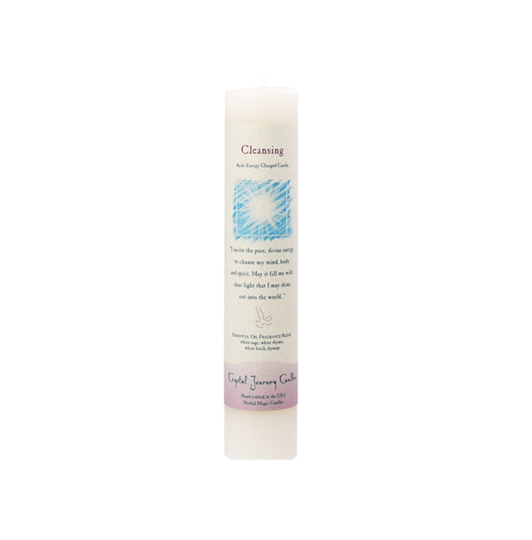 Herbal Pillar Candle for Cleansing