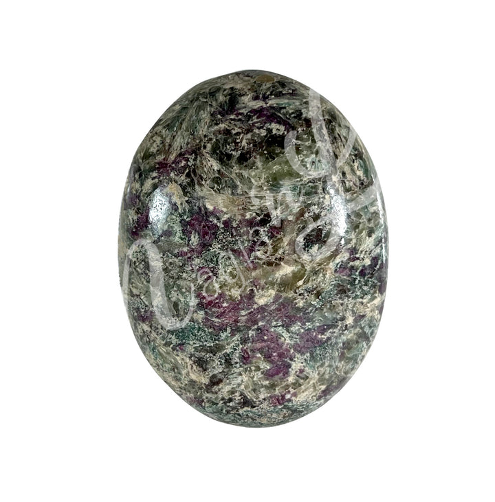 Palm Stone Ruby Zoisite Flower 2.25 X 1.65" w