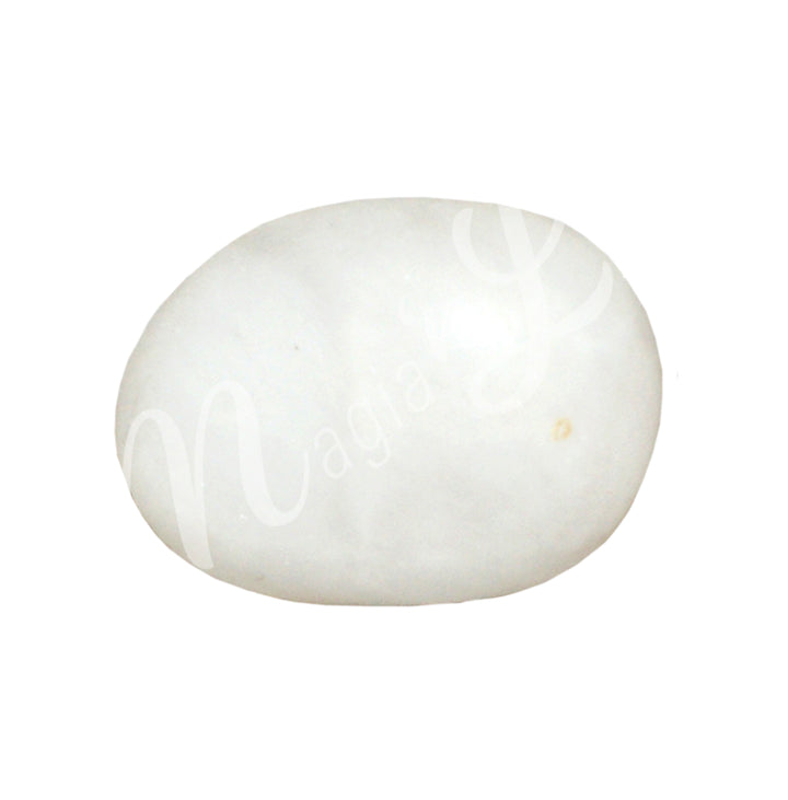 Tumbled Stone White Agate 30-40mm