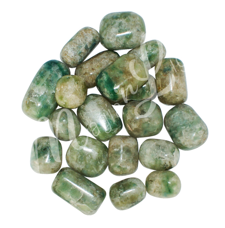 Tumbled Stone Green Aventurine with Quartz 20-30mm