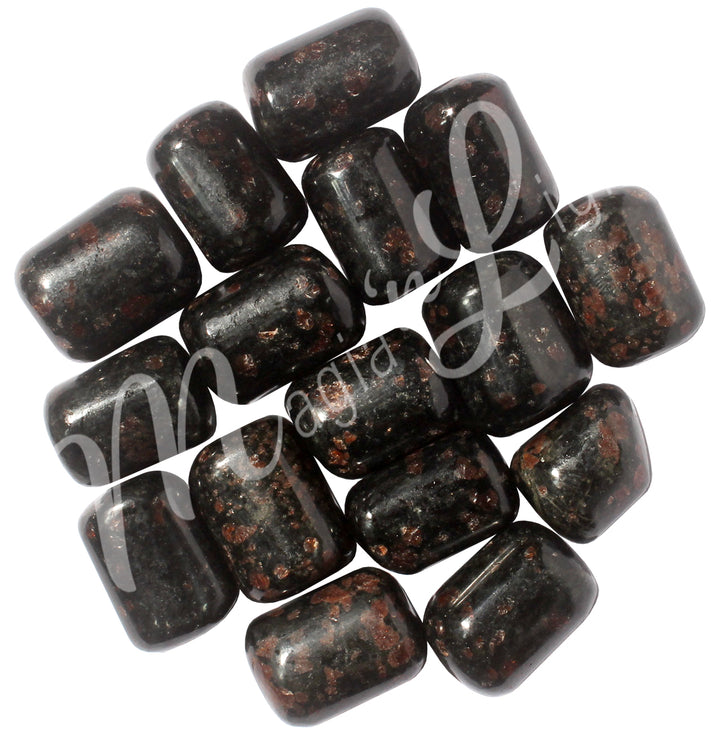 TUMBLED STONE GARNET IN BIOTITE 15-30 MM