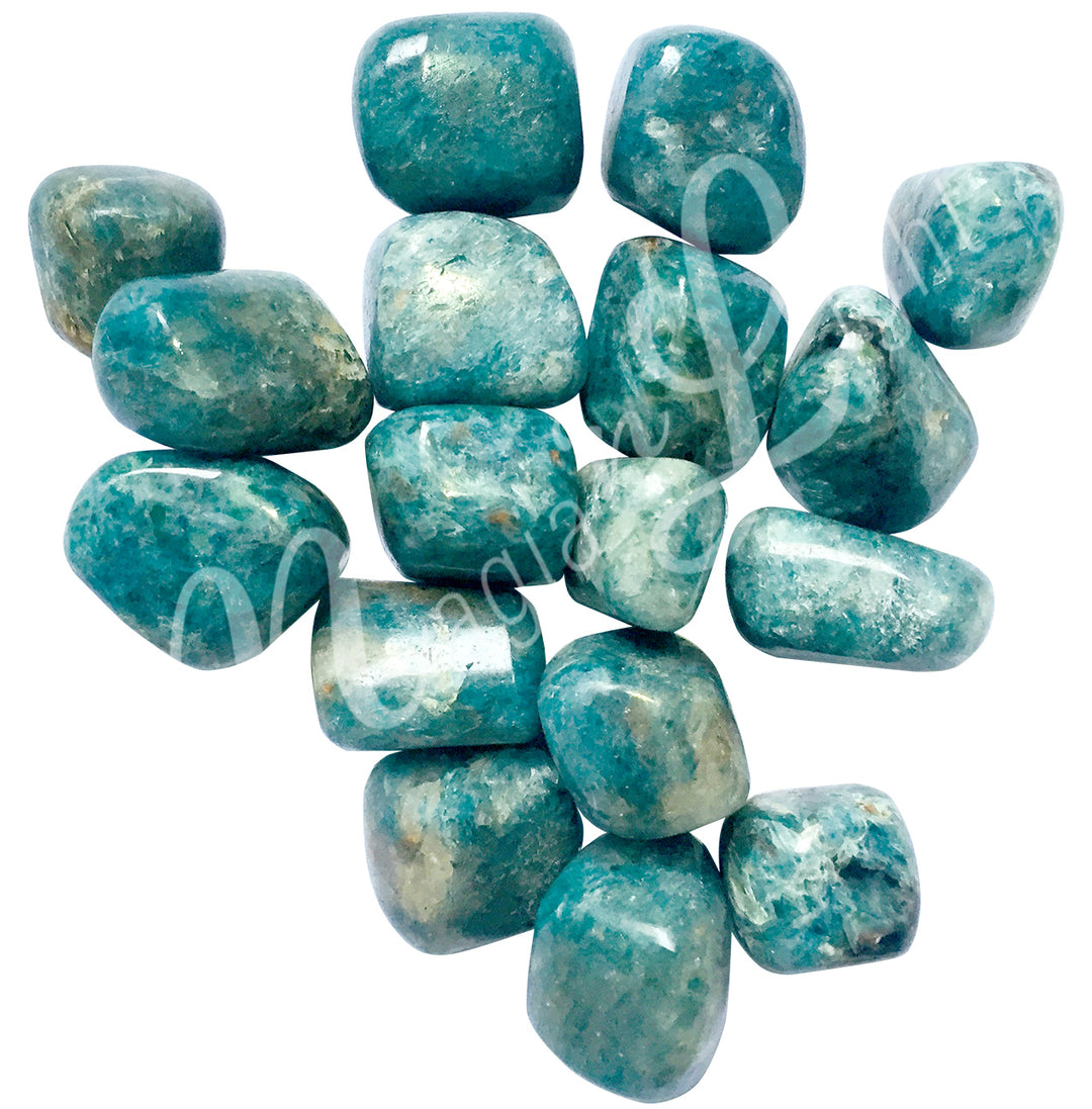 Tumbled Stone Blue & Green Kyanite 20-30mm