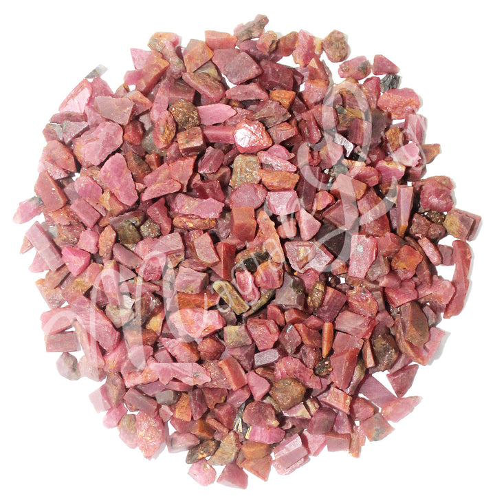CHIPS STONES RUBY (0.2 LB) 3-5 MM