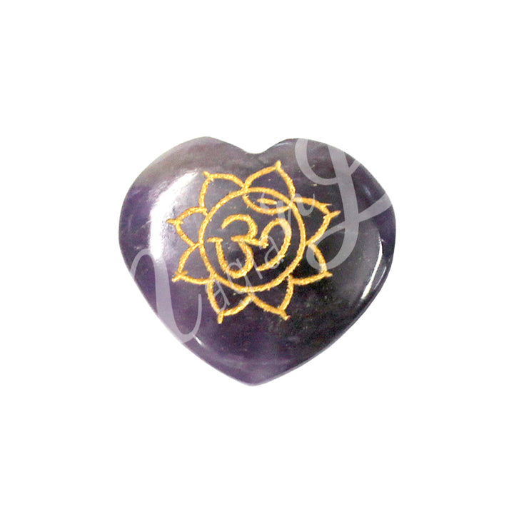 Heart Chakra Engraved 1.5″