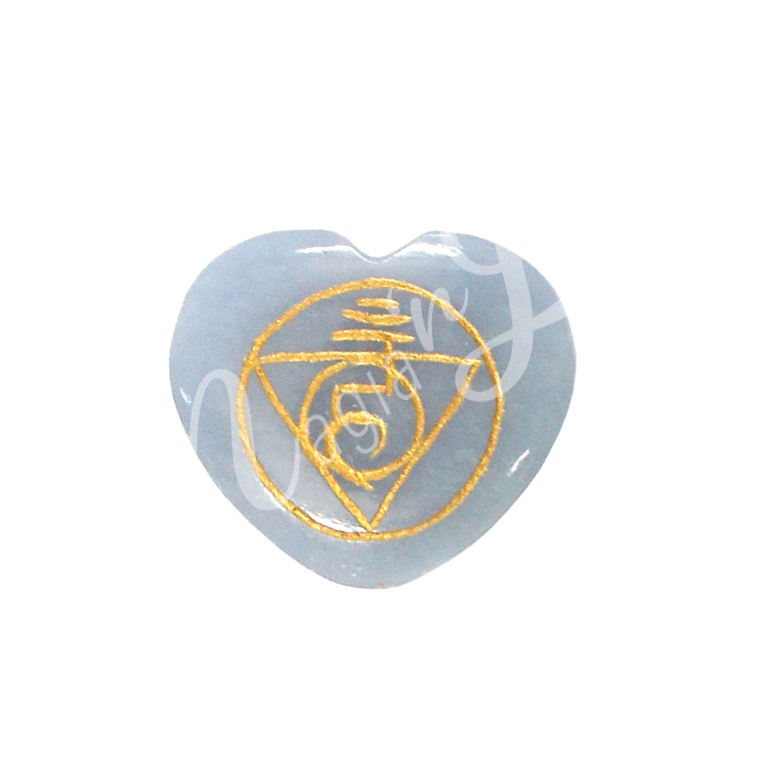 HEART CHAKRA ENGRAVED 1.5″