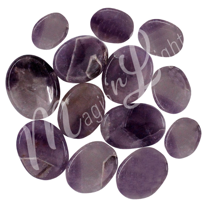 Worry Stone Amethyst 1.5-1.75″