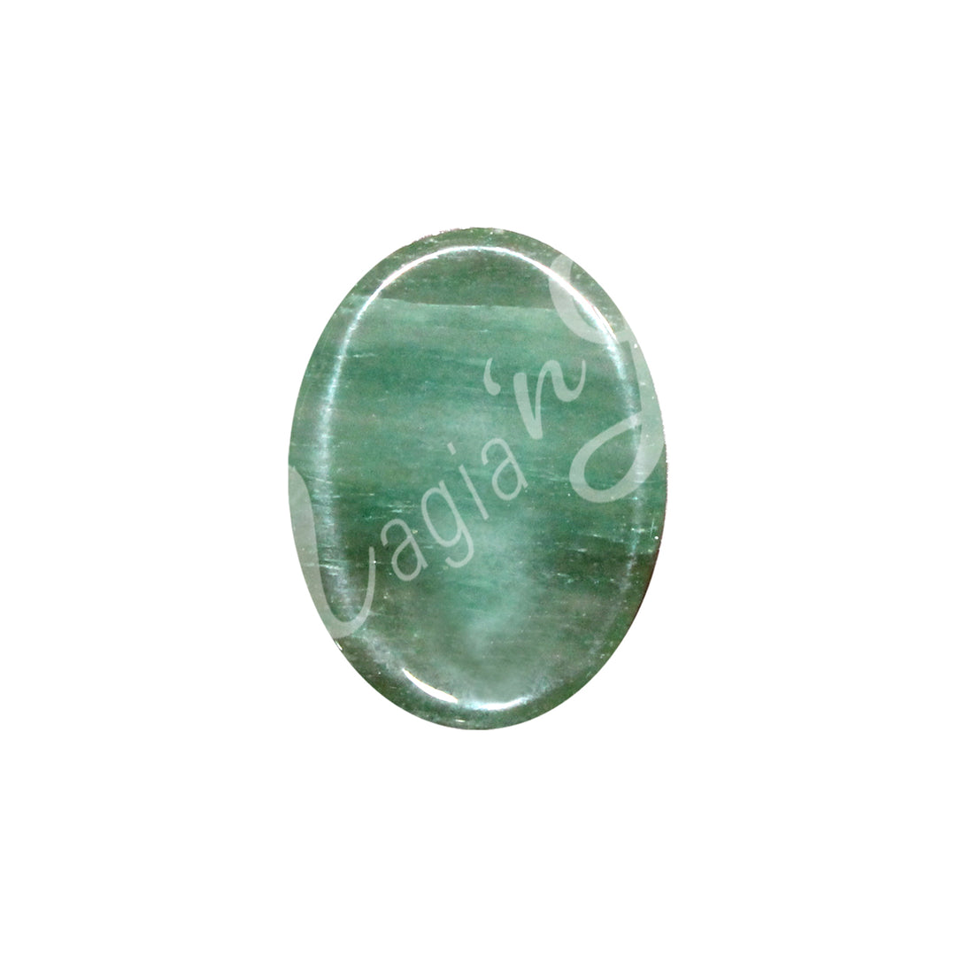 Worry Stone Aventurina Verde 1.5-1.75″