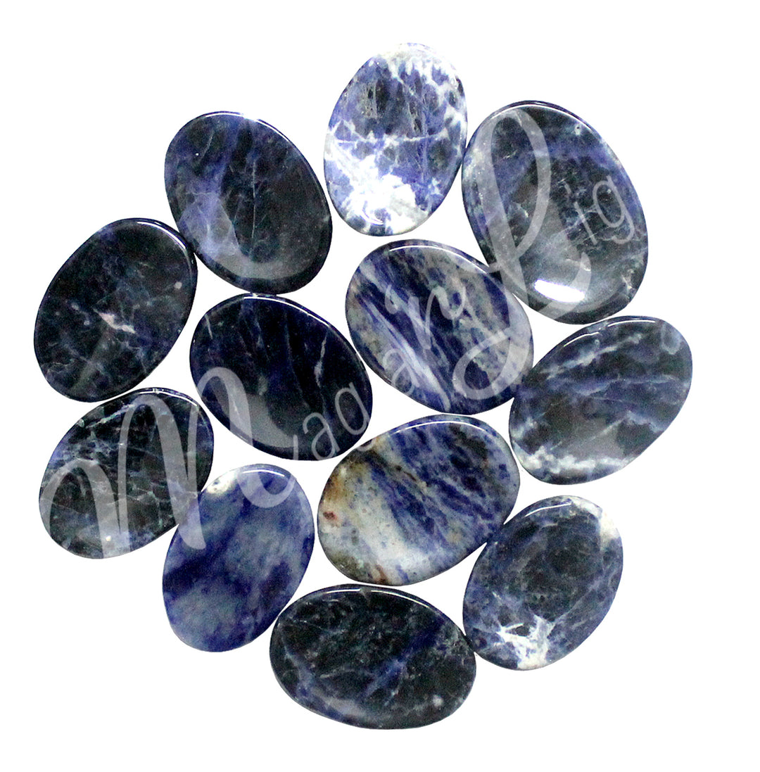 WORRY STONE SODALITE 1.5-1.75″